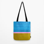 Olive Green Marine Colorfield Tote Bag Gallery Image 2