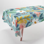 Whimsy Floral Infusion Tablecloth Gallery Image 1