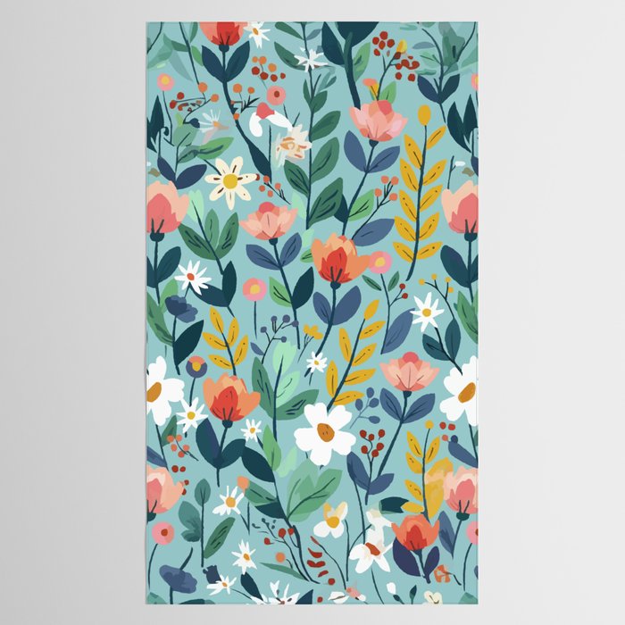 Whimsy Floral Infusion Tablecloth Gallery Image 2