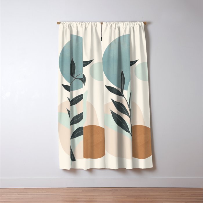 Azzurro Shapes No 53 Window Curtain Gallery Image 3