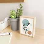 Azzurro Shapes No 53 Mini Art Print Gallery Image 2