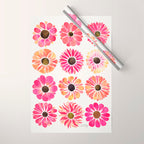 Flower Power - Pink Wrapping Paper Gallery Image 1