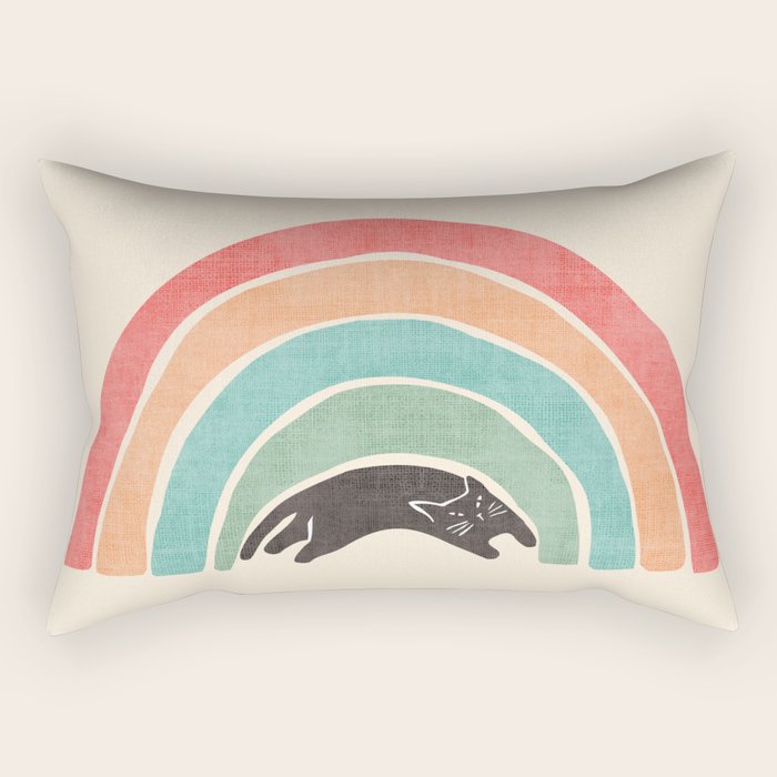 I'ma wittle wainbow Rectangular Pillow Gallery Image 2