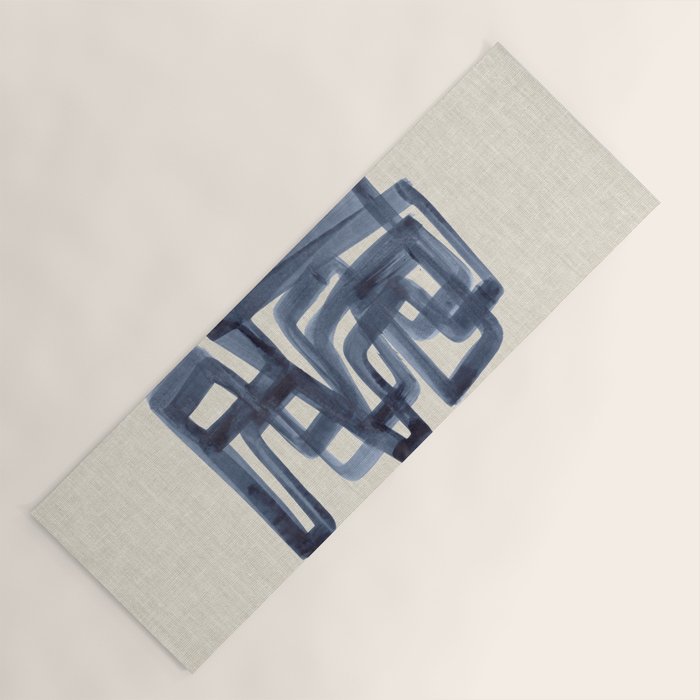 Winter Streets Yoga Mat Gallery Image 1