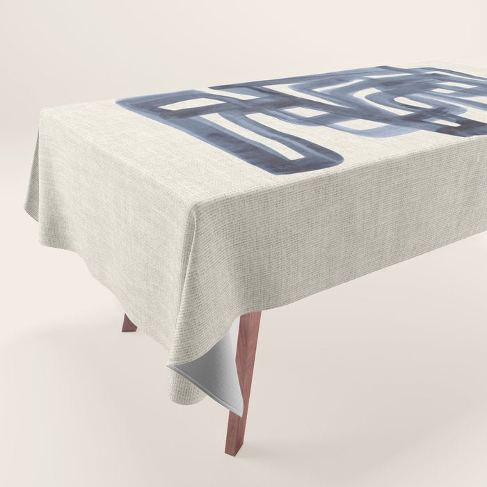 Winter Streets Tablecloth Gallery Image 1