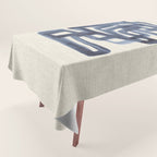 Winter Streets Tablecloth Gallery Image 1