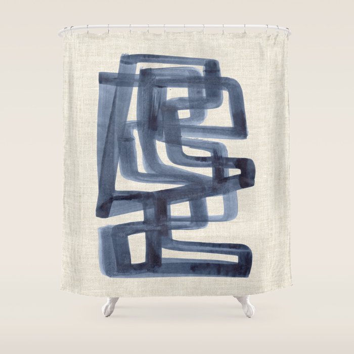 Winter Streets Shower Curtain Gallery Image 1