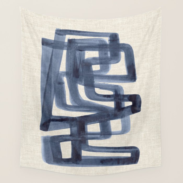 Winter Streets Wall Tapestry Gallery Image 4