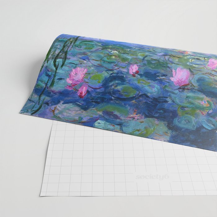 Water Lilies Monet Wrapping Paper Gallery Image 2