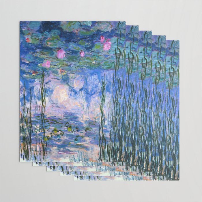 Water Lilies Monet Wrapping Paper Gallery Image 3