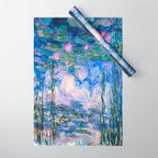 Water Lilies Monet Wrapping Paper Gallery Image 1