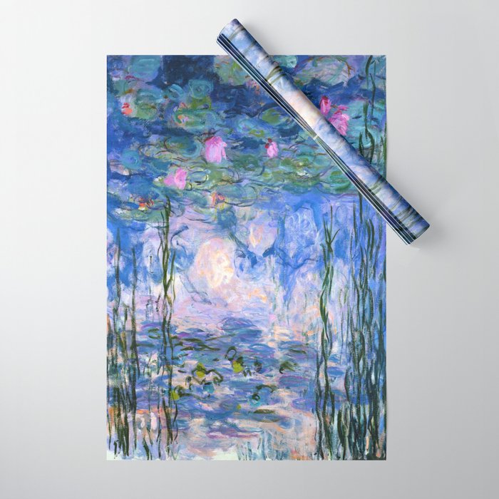 Water Lilies Monet Wrapping Paper Gallery Image 1