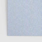 linen textured stripes - coastal blue Poster Gallery Image 3
