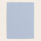 linen textured stripes - coastal blue Poster Gallery Image 4