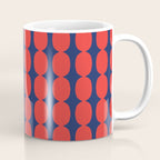 Ember and Navy Bubble Chain Coffee Mug Gallery Image 1