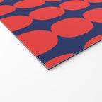 Ember and Navy Bubble Chain Welcome Mat Gallery Image 2