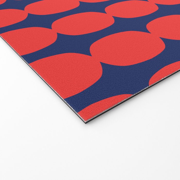 Ember and Navy Bubble Chain Welcome Mat Gallery Image 2