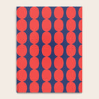 Ember and Navy Bubble Chain Notebook Gallery Image 4