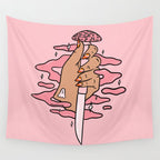 Mushroom Dagger Wall Tapestry Gallery Image 4