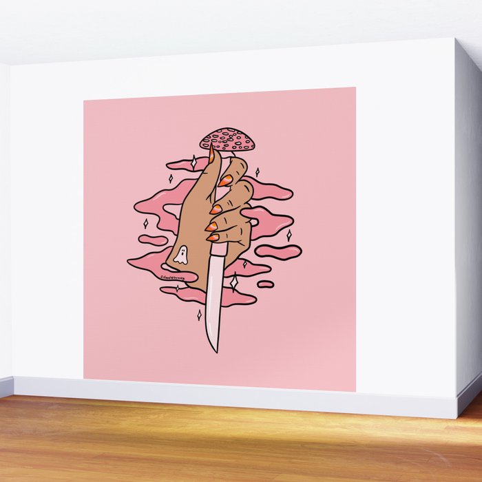 Mushroom Dagger Wall Mural Gallery Image 2