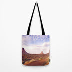 Monument Valley View, Arizona, color photographic National Park art print Tote Bag Gallery Image 2