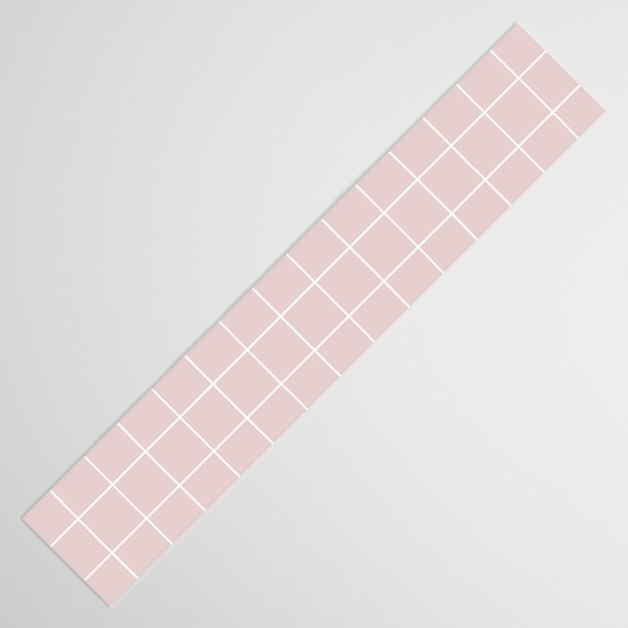 Grid (Light Pink) Table Runner Gallery Image 3