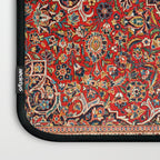 Kashan  Antique Central Persian Rug Print Laptop Sleeve Gallery Image 3