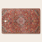 Kashan  Antique Central Persian Rug Print Cutting Board Gallery Image 1