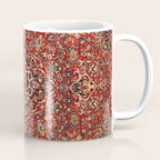 Kashan  Antique Central Persian Rug Print Coffee Mug Gallery Image 1