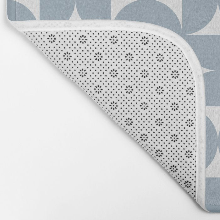Bauhaus Mid Century Modern Geometric Pattern XII Bath Mat Gallery Image 2