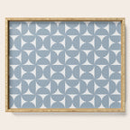 Bauhaus Mid Century Modern Geometric Pattern XII Serving Tray Gallery Image 1