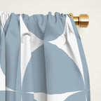 Bauhaus Mid Century Modern Geometric Pattern XII Window Curtain Gallery Image 2