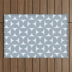 Bauhaus Mid Century Modern Geometric Pattern XII Outdoor Rug Gallery Image 1