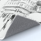 Sketch of a Street in Paris Rug Gallery Image 4