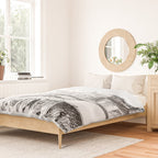 Sketch of a Street in Paris Duvet Cover Gallery Image 2