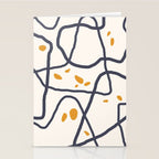 Mountain Contour I Stationery Card Gallery Image 2
