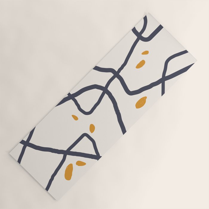 Mountain Contour I Yoga Mat Gallery Image 1