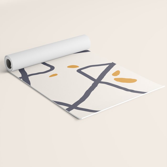 Mountain Contour I Yoga Mat Gallery Image 2