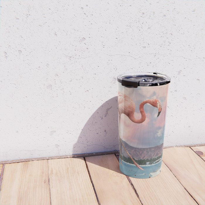 Flamingo Playground Travel Mug Gallery Image 4