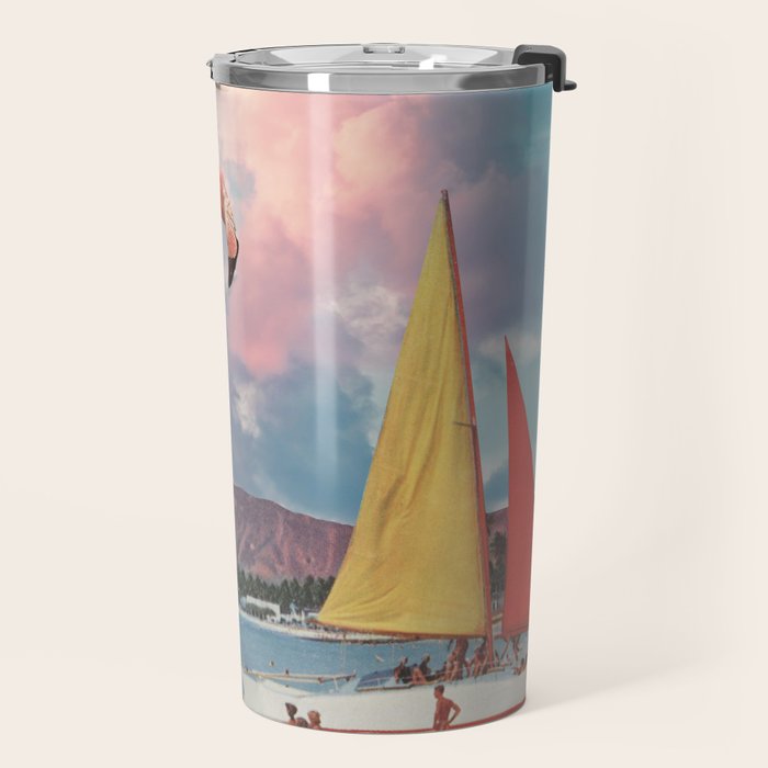Flamingo Playground Travel Mug Gallery Image 2