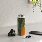 Title Woman Grasping Tree Branch Place India Indian Miniature Painting  Water Bottle Gallery Image 4