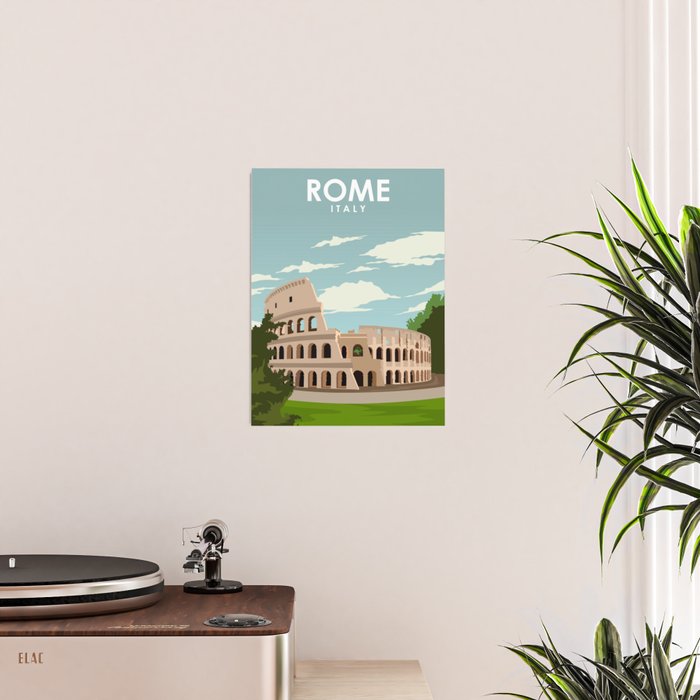 Rome Italy Travel Poster Poster Gallery Image 2