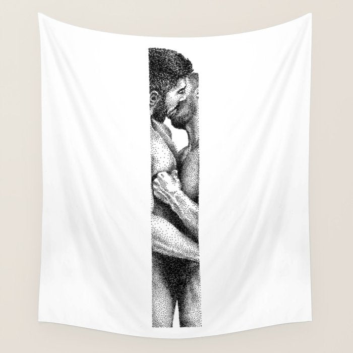 Kiss NOODDOOD Strip Wall Tapestry Gallery Image 1