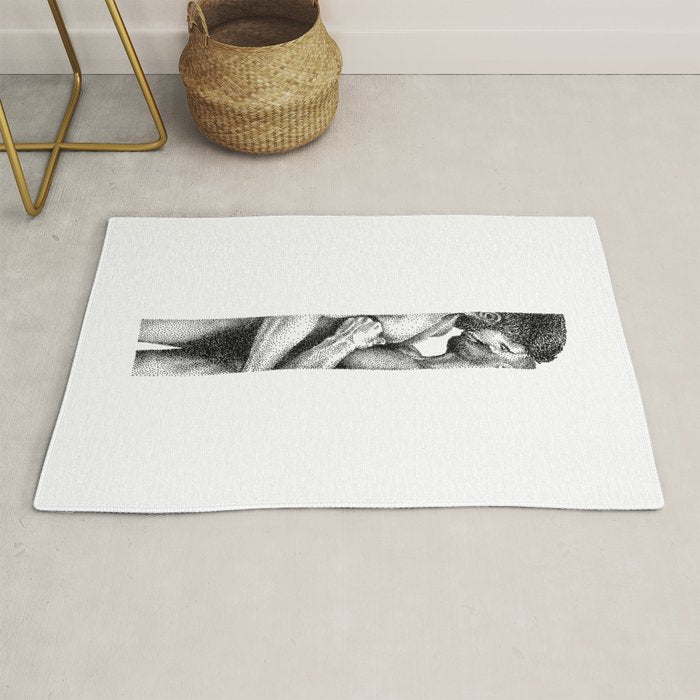 Kiss NOODDOOD Strip Rug Gallery Image 1