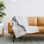 Kiss NOODDOOD Strip Throw Blanket Gallery Image 1