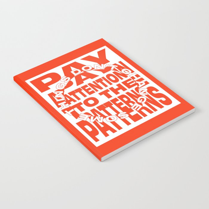 Pay Attention to the Patterns Notebook Gallery Image 1