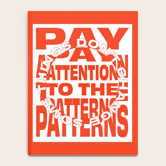 Pay Attention to the Patterns Notebook Gallery Image 4