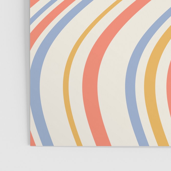 Wavy Stripes XXIII - Retro Summer Poster Gallery Image 3