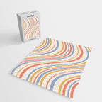 Wavy Stripes XXIII - Retro Summer Jigsaw Puzzle Gallery Image 2