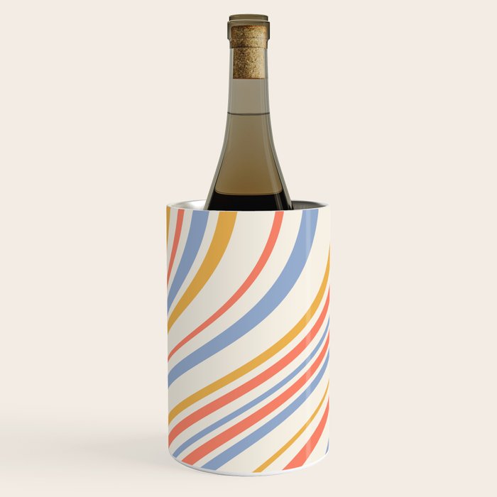Wavy Stripes XXIII - Retro Summer Wine Chiller Gallery Image 2